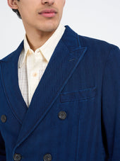 Double Breasted Jacket Faye Indigo Blue