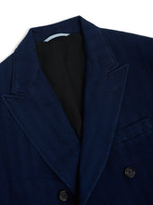 Double Breasted Jacket Faye Indigo Blue