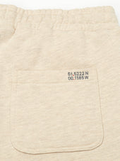 Weston Jersey Shorts Coordinates Beige