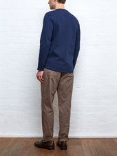 Heavy Long Sleeve Plain T Shirt Tavistock