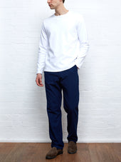 Heavy Long Sleeve Plain T Shirt Tavistock