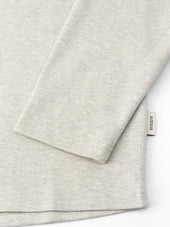 Heavy Long Sleeve Plain T Shirt Tavistock Grey