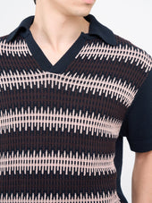 Short Sleeve Penhale Polo Shirt Freeman Navy