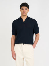 Short Sleeve Penhale Polo Shirt Nicholson Navy