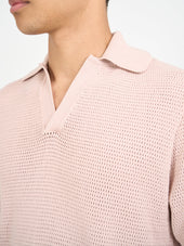Short Sleeve Penhale Polo Shirt Nicholson Pink