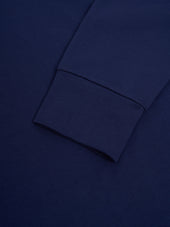 Heavy Long Sleeve Rugby Top Parton Blue