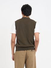 Dewsbury V Neck Penrose Brown