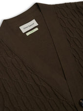 Dewsbury V Neck Penrose Brown