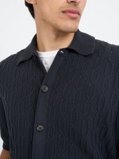 Short Sleeve Rossell Knitted Shirt Penrose