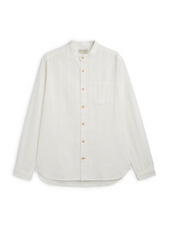 Grandad Shirt Davey White