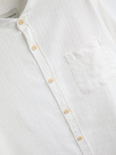 Grandad Shirt Lennon Cream