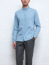 Brook Shirt Mullins Denim Indigo Light