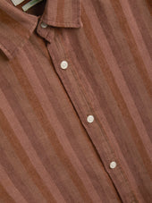 Garrison Short Sleeve Shirt Lowson Terracotta