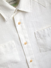 Santiago Short Sleeve Shirt Lennon Cream
