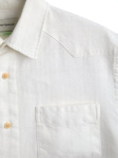 Santiago Short Sleeve Shirt Lennon Cream