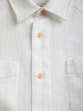 Santiago Short Sleeve Shirt Lennon Cream