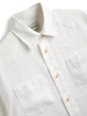 Santiago Short Sleeve Shirt Lennon Cream
