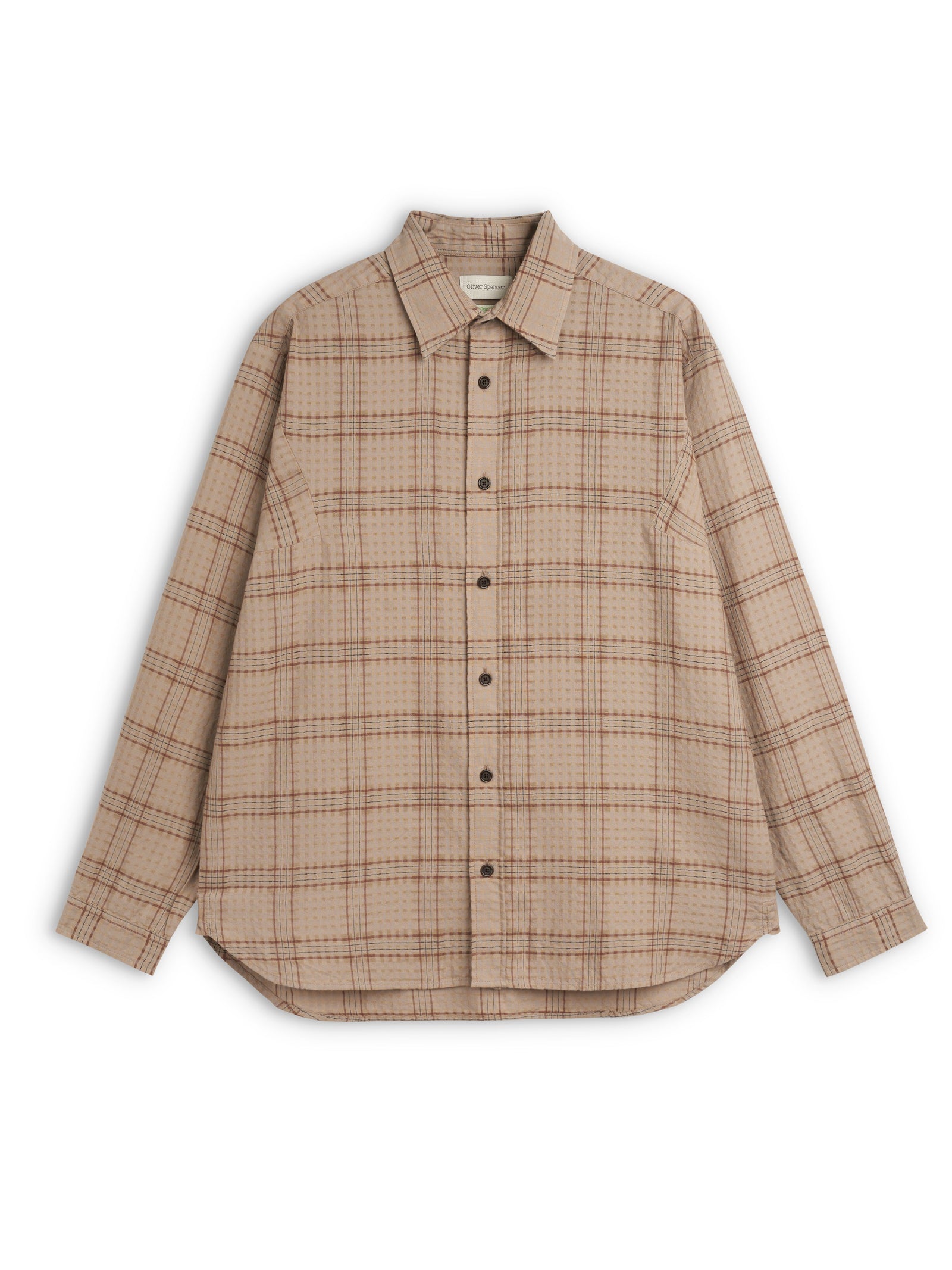 Garrison Long Sleeve Shirt Connell Beige