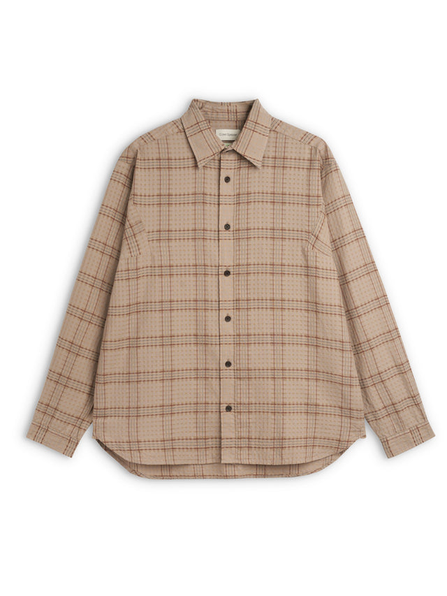 Garrison Long Sleeve Shirt (Loose Fit) Connell Beige
