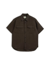 Penryn Short Sleeve Shirt (Loose Fit) Coney Brown