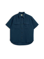 Penryn Short Sleeve Shirt (Loose Fit) Coney Navy