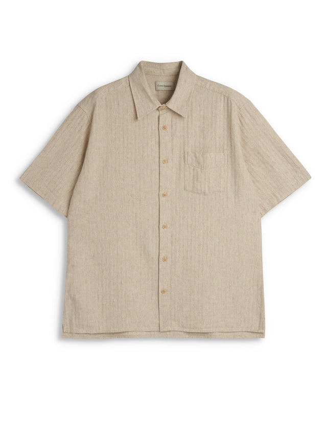 Palermo Short Sleeve Shirt Tillman Cream