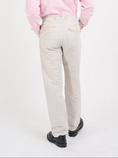 Fishtail Trousers Brenner Sand