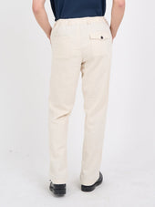Drawstring Trousers Cairnes Ecru