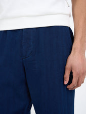 Drawstring Trousers Faye Indigo Blue