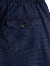 Drawstring Trousers Bateman Indigo