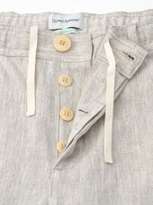 Drawstring Trousers Harding Beige