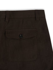 Morton Pleated Trousers Coney