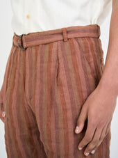 Belted Shorts Lowson Terracotta