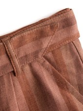 Belted Shorts Lowson Terracotta