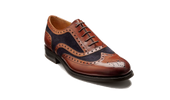 Ossett - Walnut Calf Navy Suede