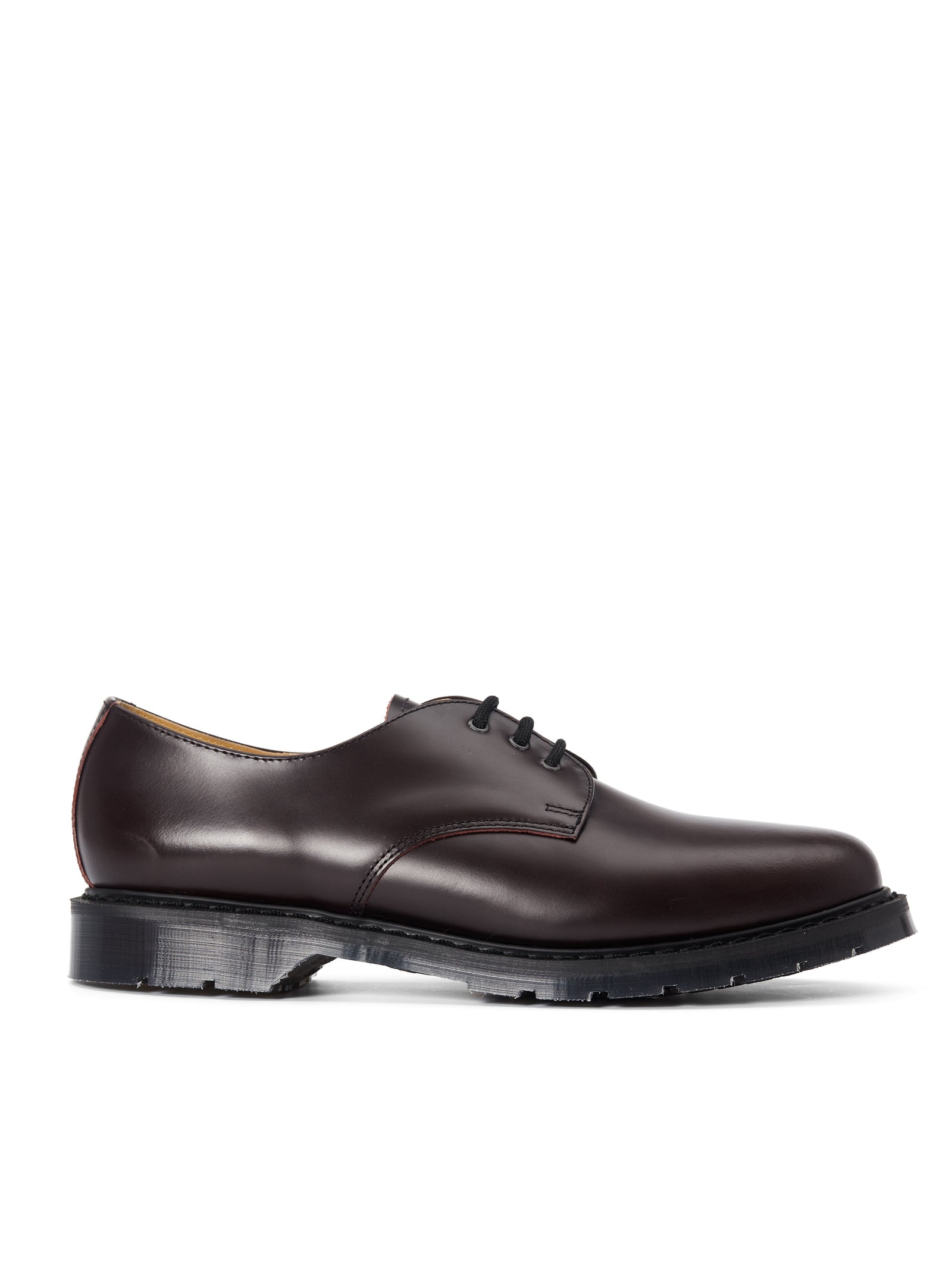 Solovair X Oliver Spencer Gibson Shoe Ox Blood Hi Shine Leather