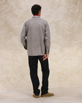 Otero Camicia In Carbon Chambray