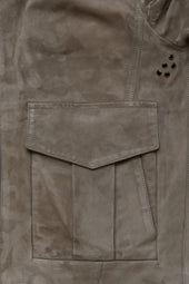 Flight Jacket Lamb Suede