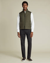 Gilet Matelass L Ger Vert