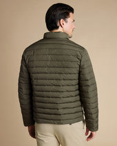 Green Lightweight Quilted Jacket