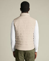 Veste Sans Manches Matelass E L G Re Gris Galet