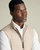 Veste Sans Manches Matelass E L G Re Gris Galet