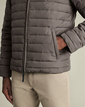 Lightweight Quilted Jacket Grey