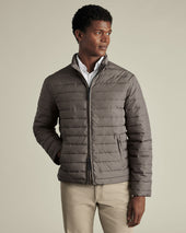 Lightweight Quilted Jacket - Grey