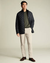 Diamond Quilted Jacket