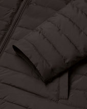 Lightweight Quilted Jacket Brown