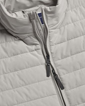 Lightweight Quilted Vest Gray