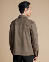 Wool Harrington Jacket