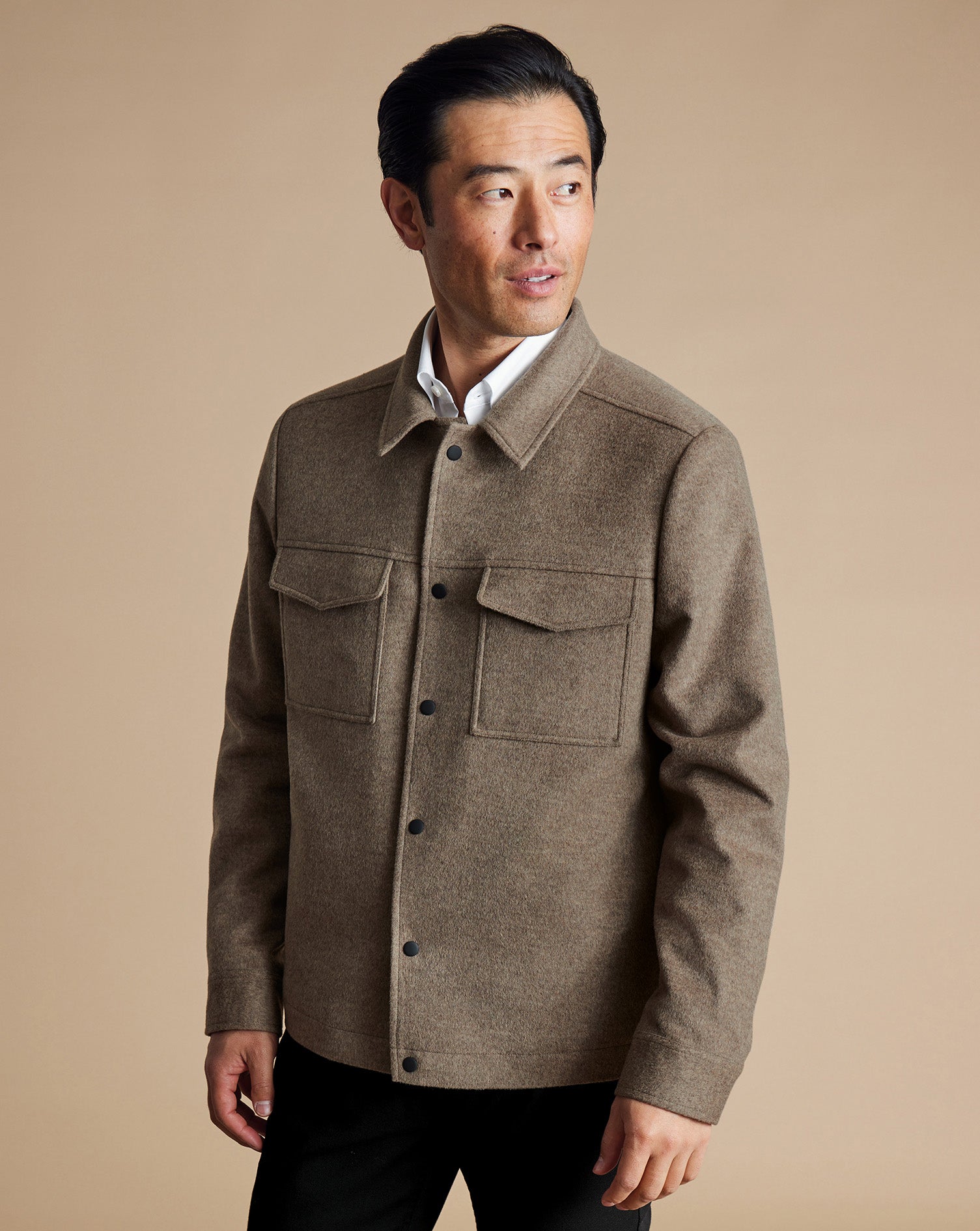 Wool Harrington Jacket