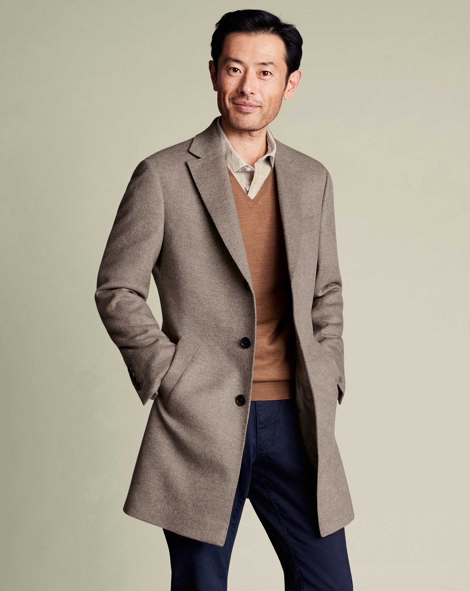 Pure Wool Overcoat